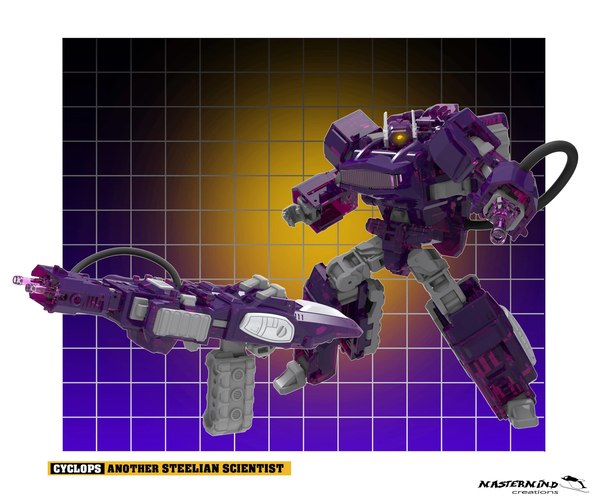 Mastermind Creations Cyclops Another Steelian Scientist Shockwave Redux Image (1 of 1)